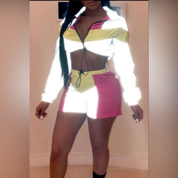 Glow in the Dark 2pc Short Set - Picture 3 of 4